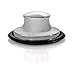 K&J Universal Kitchen Sink Stopper -Garbage Disposal Plug - Kitchen Sink Plug for Insinkerator, Kitchenaid, Kohler and More! … (Brushed Nickel)