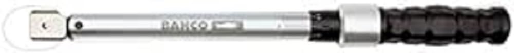Bahco 7435-60 60 N m Mechanical Torque Wrench, Silver/Black, 9 x 12 mm