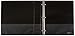 Amazon Basics 3-Ring Binder, 1.5 Inch - 4-Pack (Black)