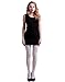 HDE Womens Solid Gradient Color Stockings Opaque Microfiber Footed Tights,XS-M,White