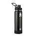 Takeya Actives Insulated Stainless Steel Water Bottle with Spout Lid, 24 oz, Onyx primary