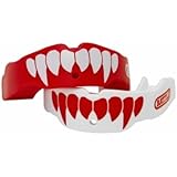 Battle Fang Mouth Guard (2-Pack), Red/White, Youth