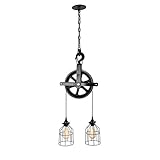 Barn Pulley Light Black