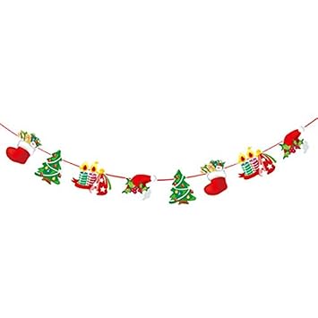 Merry Christmas Bar Home Decor Wall Hanging Snowman Santa Claus
