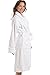 Camille Womens White 100% Cotton Towelling Bath Robe L/XL WHITE