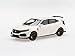 Honda Civic Type R (FK8) Left-Hand Drive Championship White Limited Edition to 6,000 Pieces Worldwide 1/64 Diecast Model Car by True Scale Miniatures MGT00001