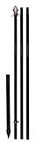 Flags Importer 10ft Aluminum (Black) Outdoor Pole