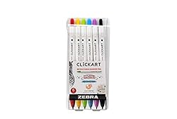 Zebra Pen Click Art Retractable Marker Pen, Fine