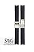 SnuG Watch Bands First generation Smart Watch Band for Moto 360 – Chrome Black