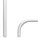 Rust Proof P-326-RTD White (Matching Color Escutcheons and Freight Included)