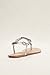 David's Bridal Jeweled T Strap Sandal Style Gemma