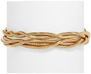Baublebar Bianca Choker Chain Necklace, Multi-Strand, Gold Tone
