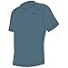 Nike Mens Solid Short Sleeve Rash Guard L BlueGraphite