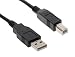 USBGear 2 ft. USB 2.0 Device Extension Cable A-Male to B-Male Works with USB Printers, Scanners, and Switches primary