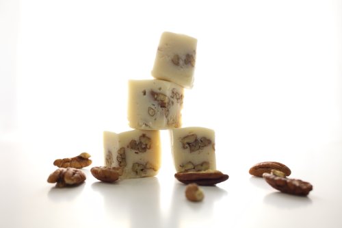 Oh Fudge - Vanilla Pecan Fudge 1 Pound - The Oh Fudge Co. secret fudge recipe - rich, pure, creamy, and loaded with natural pecans, vanilla pecan fudge - compared to Mo's Fudge Factor