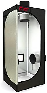 Trojan, Hydroponic Indoor Hydro Light Box Grow Tent, Silver, TS08