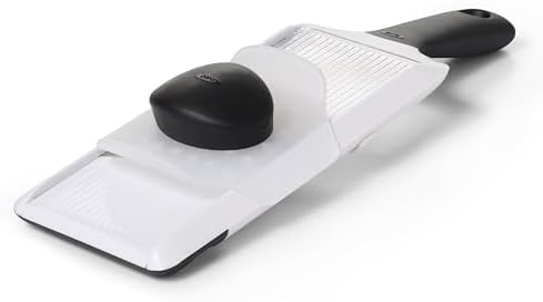 Good Grips INOXO.1119100ML Mandolina Rodajas C/ Mango, Negro/ Blanco, Estándar