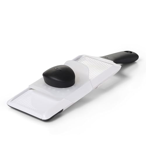 Good Grips INOXO.1119100ML Mandolina Rodajas C/ Mango, Negro/ Blanco, Estándar