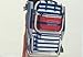 Tommy Bahama 2017 Backpack Cooler Folding Beach Chair (Red White & Blue Stripe)