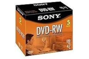 Sony DVD-RW 2X 4.7 GB Rewriteable (5-Pack)