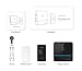 Wireless Doorbell, X-Sense Doorbell Chime Kit, 56 Melodies and 5 Volume Levels, Operating at 2,000 Feet Ultra-Long Range with 1 Plug-in Receiver, CD Quality Sound and LED Flash, Black