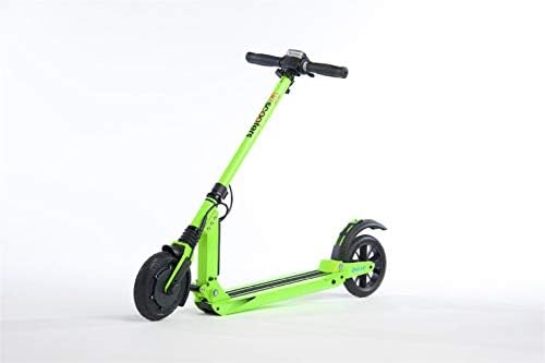 Booster E-Twow Electric Two Wheeler Green Adult Kick Scooter Model 33V 6.5 Amp