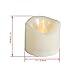 Erosway Flameless Candles, Realistic Flickering Votive Candle Tea Light Battery Operated, 200 Hours of Nonstop Working with Remote and 4/8 Hours Timer, Pack of 12 LED Candles (White)