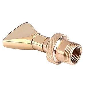 vincente Ventilator vormige messing fontein mondstuk sproeier sproeier hoofd verstelbare landschap fontein mondstuk…