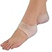 (Pack of 1 Pair 2 PCS) LOTGO Heel Protectors ,Gel Heel Protector Glove Cushion Cups for Heel Pain Which Provides an Immediate Pain and Pressure Relief, Cushioning Protection
