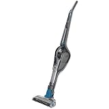BLACK+DECKER Cordless Stick Vacuum & Hand Vac, 2-in-1, Titan Blue (HSVJ520JMBF61)