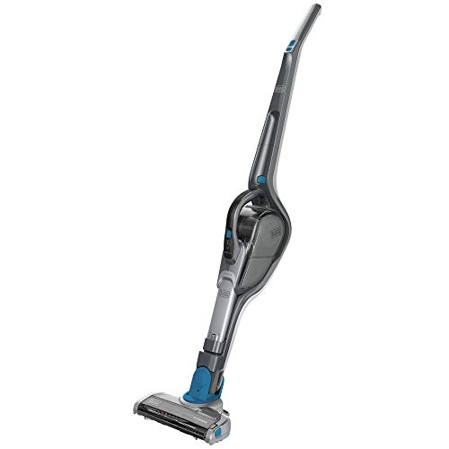 BLACK+DECKER Cordless Stick Vacuum & Hand Vac, 2-in-1, Titan Blue (HSVJ520JMBF61)