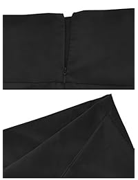 Faldas negras maxi para dama, estilo vintage, de verano, de talle alto, de una línea