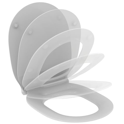Ideal Standard Connect Air Toilet seat with Soft-Close, Slim Shape – White