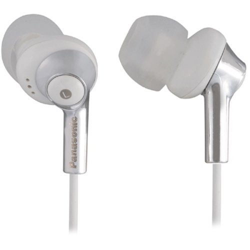 Panasonic RP-HJE300 Portable Earbud Headphones with Carrying Pouch