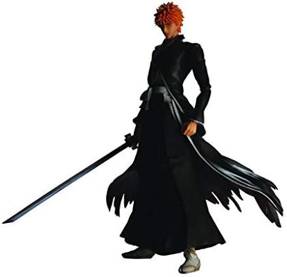 Anime Square Enix Action Figure Pa Change Dead Bleach Kurosaki One Care PVC Figma Toy (25cm)