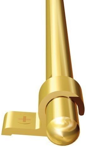 Stair carpet rods | ALU - GOLD | set of two -140cm