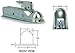 AMPLock U-BRP2 | Heavy Duty Trailer Lock for 2