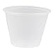 Healthstar Non-Sterile Graduated 1 ounce Clear Plastic Medicine Cups with Measurement Markings (100 Count)