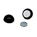 Mix Color 8mm Bead Faux Pearl Magnetic Stud Earrings, Pack of 12 Pairs, for Kids Teen Girls Womens
