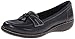 Clarks Women's Ashland Bubble Slip-On Loafer, Navy, 7.5 M US