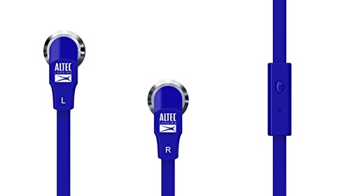 Altec Lansing MZX145-BLUE In-Ear X Stereo Earbuds, Blue