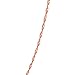 Bling Jewelry Thin Singapore Link Chain 1.5 MM 020 Gauge for Women Necklace Rose Gold Plated .925 Sterling Silver Made in Italy 16 Inch