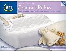 Amazon Com Serta Memory Foam Contour Pillow Standard Size Home