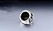 Black Vintage Pirate Anchor Punk Rock Stainless Steel Signet Ring,10