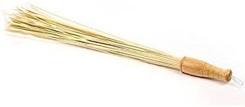 RussianBear "Bamboo" BIG Venik Broom for Russian Sauna Banya Bath House Natural Wood