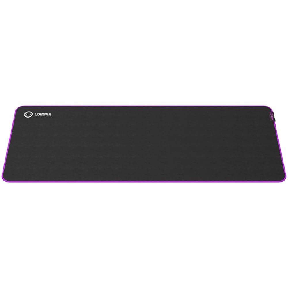 LORGAR Mousepad Main 319 900 mm x 360 mm x 3 mm High Speed Black