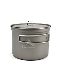 toaks 900 ml Bote de titanio con 115 mm de diámetr