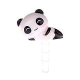 ZOEAST Adorable Recumbent Smiling Little Panda Dust Plug 3.5mm Phone Accessory Cell Phone Plug iPhone Dust Plug Samsung Plug Phone Charm Headphone Jack Earphone Cap Ear Cap Dust Plug (Panda)