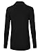 JJ Perfection Women's Open Front Knit Long Sleeve Pockets Sweater Cardigan, Awocal0212 black, X-Large