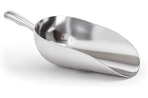 84 Ounce Bar Ice Scoop, Dry Bin Scoop, Dry Goods Scoop, Candy Scoop, Spice Scoop, Aluminum by Royal Industries, , Commercial Grade